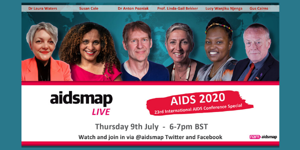 aidsmapLIVE: especial sobre AIDS 2020