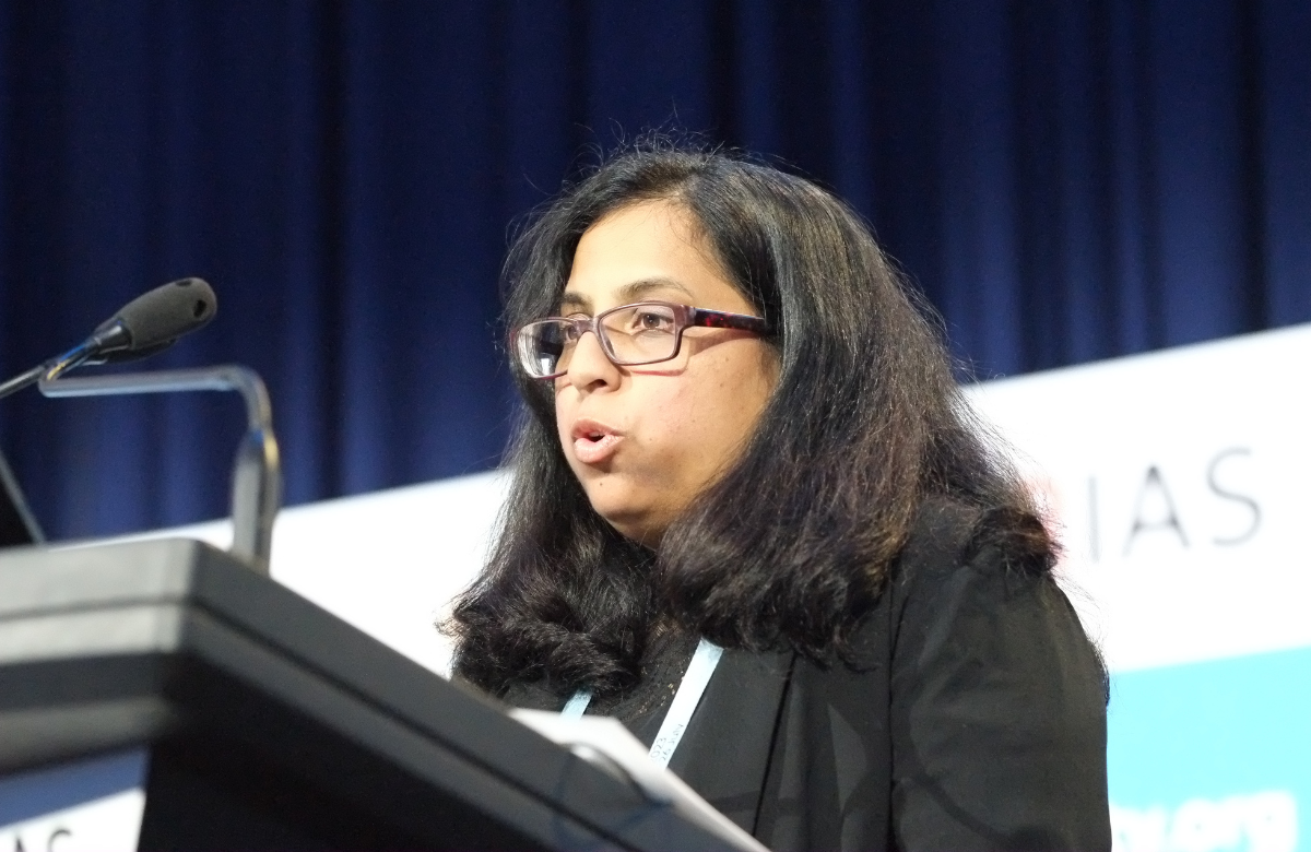 Dhanushi Rupasinghe na IAS 2023. Foto de Roger Pebody