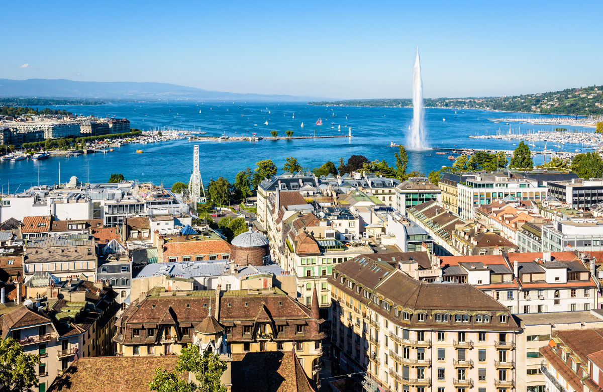 Женева, Швейцария. Фотография: Olrat/Shutterstock.com