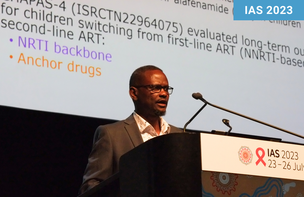 Dr Victor Musiime at IAS 2023. 