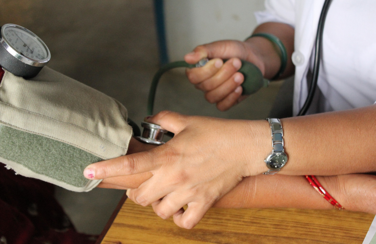 Blood pressure testing