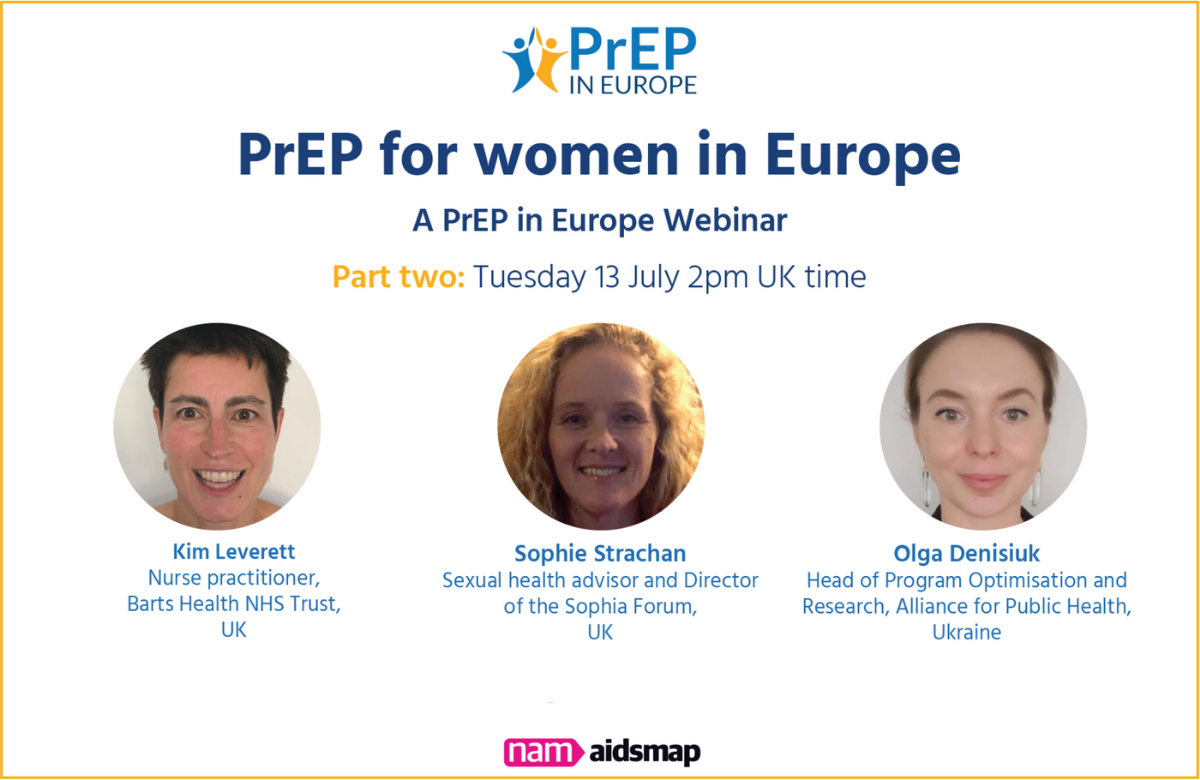 PrEP in Europe webinar