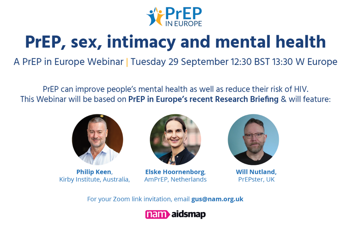 PrEP in Europe webinar