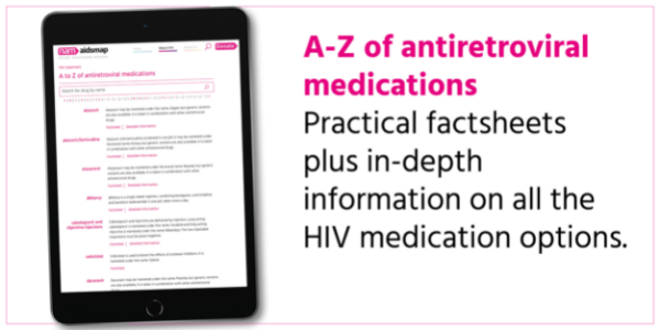 A-Z of antiretroviral medications