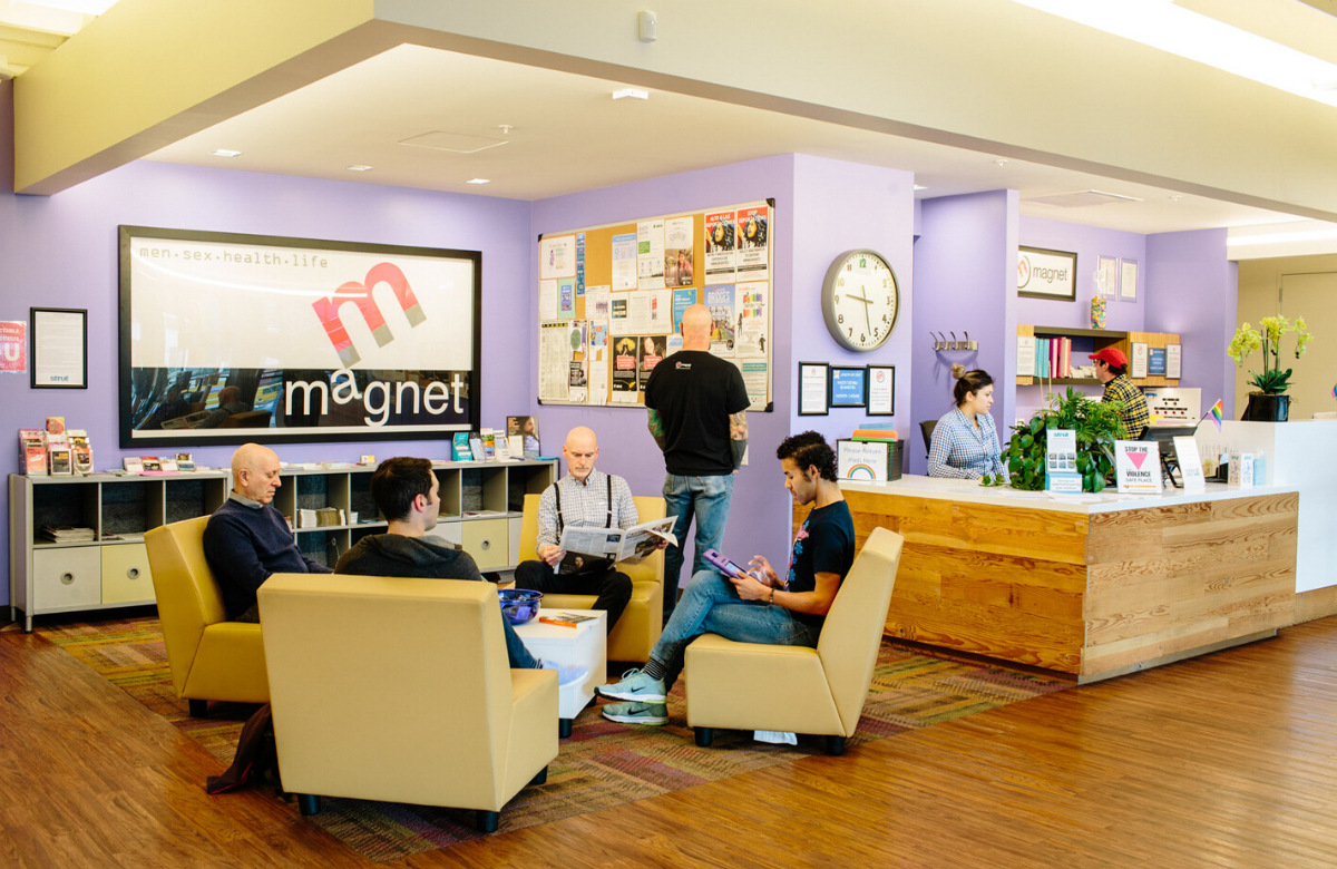 Слайд: Клинический центр «Magnet», Сан-Франциско. СПИД Фонд Сан-Франциско
