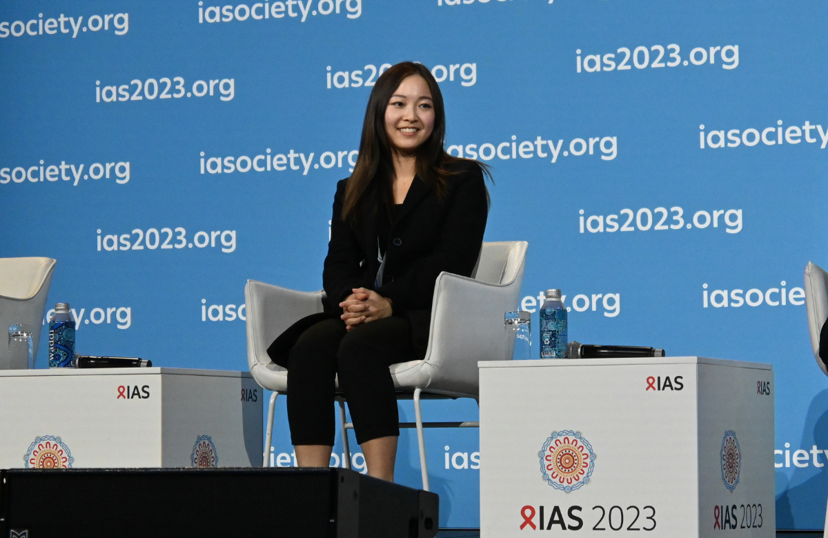 Warittha Tieosapjaroen at IAS 2023. Photo by Beau Newham.