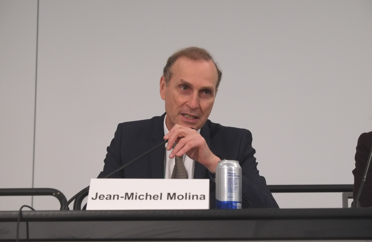 Профессор Жан-Мишель Молина на Конференции CROI 2023. Фотограф Роджер Пибоди. 