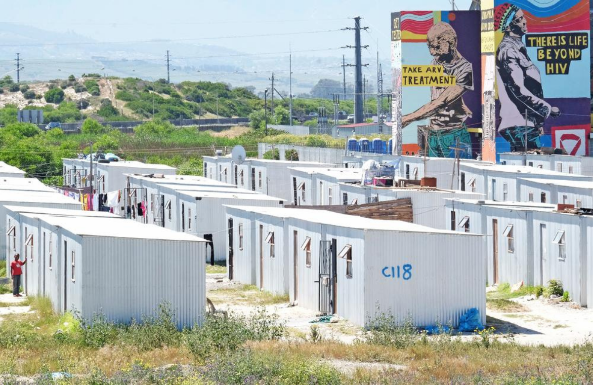 Khayelitsha, Città del Capo, Sudafrica. Immagine di Rowan Pybus, Medici Senza Frontiere.