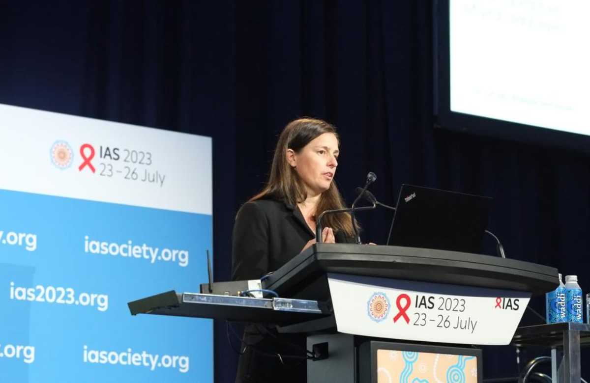 Dr Lara Vojnov at IAS 2023. Photo by Roger Pebody.