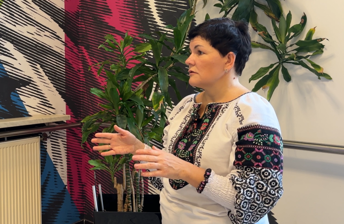 Olga Gvozdetska à EACS 2023.