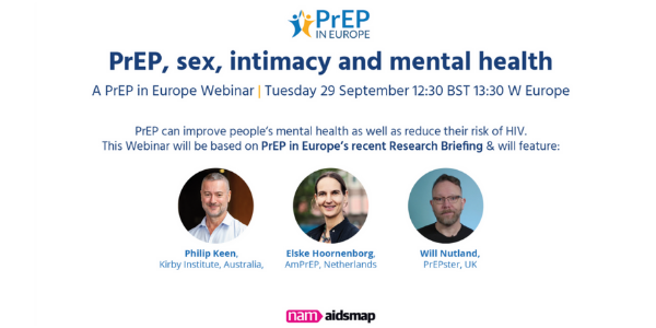 PrEP in Europe webinar