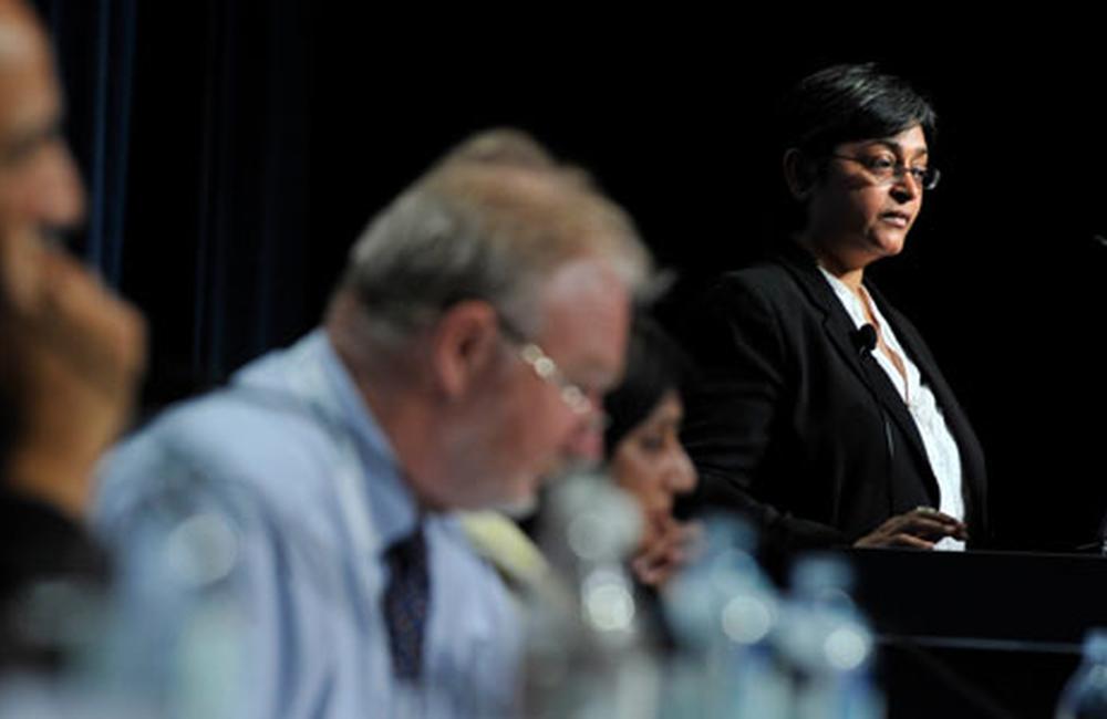 Prof. Quarraisha Abdool Karim, Associate Scientific Director of CAPRISA. ©IAS/Marcus Rose/Workers' Photos