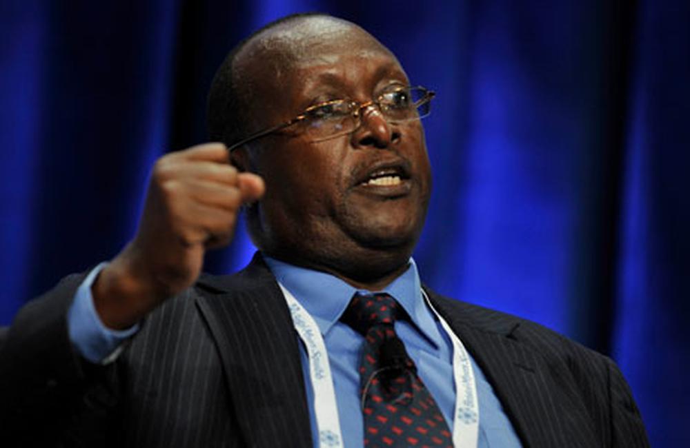 Dr Peter Mugyenyi, Director of Uganda's Joint Clinical Research Centre. ©IAS/Marcus Rose/Workers' Photos