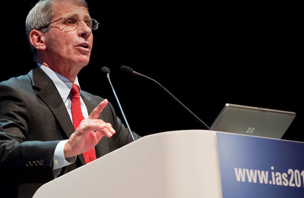 Anthony Fauci, National Institute of Allergy and Infectious Diseases at the National Institute of Health, USA. Photo©IAS/Steve Forrest/Workers' Photos