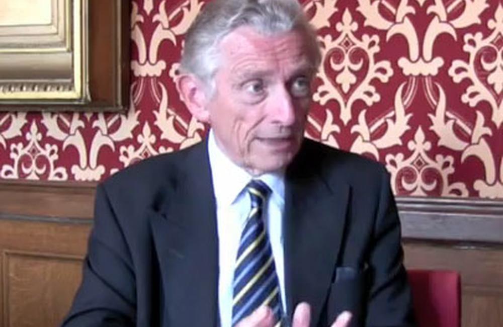 Lord Fowler, Chairman of the House of Lords Select Committee on HIV & AIDS in the UK.