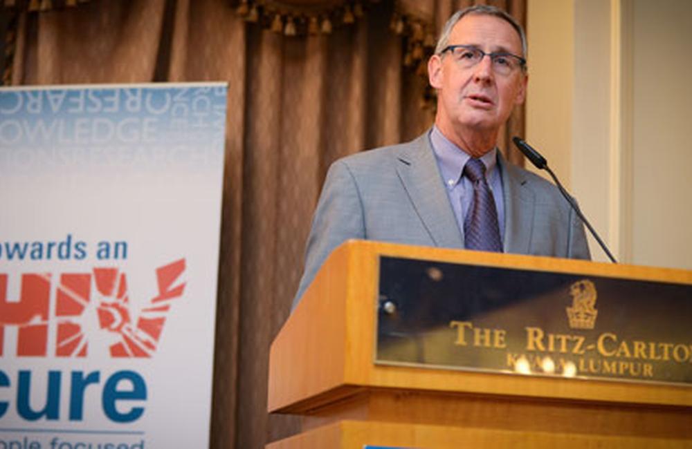 Carl W Dieffenbach, Director of AIDS, NIAID. The Towards an HIV Cure Symposium at The Ritz Carlton Hotel. Photo © International AIDS Society/Steve Forrest/Workers' Photos