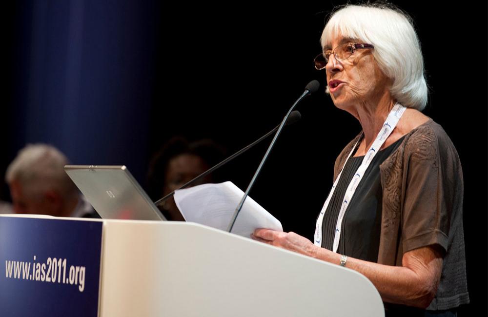Professor Susan Kippax, co-chair of the 2nd International Conference for the Social Sciences and Humanities in HIV. ©IAS/Marcus Rose/Worker's Photos.