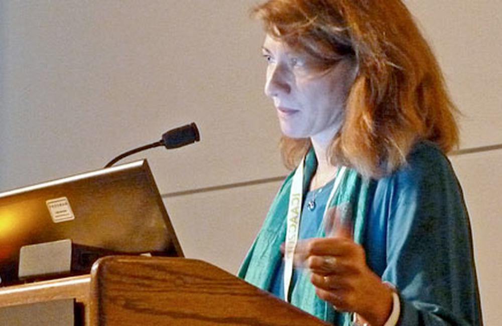Paola Nasta, from Spedali Civili di Brescia, presenting at ICAAC 2013.