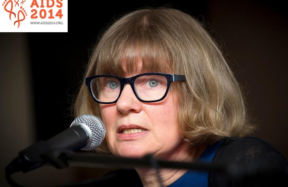 Rachel Baggaley, of the World Health Organization (WHO). Photo©International AIDS Society/Marcus Rose/Workers' Photos.
