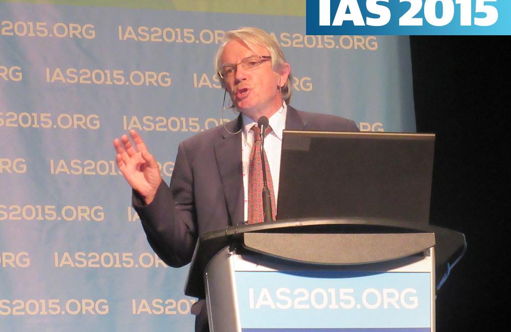 Dr José Gatell at IAS 2015. Photo by Liz Highleyman, hivandhepatitis.com