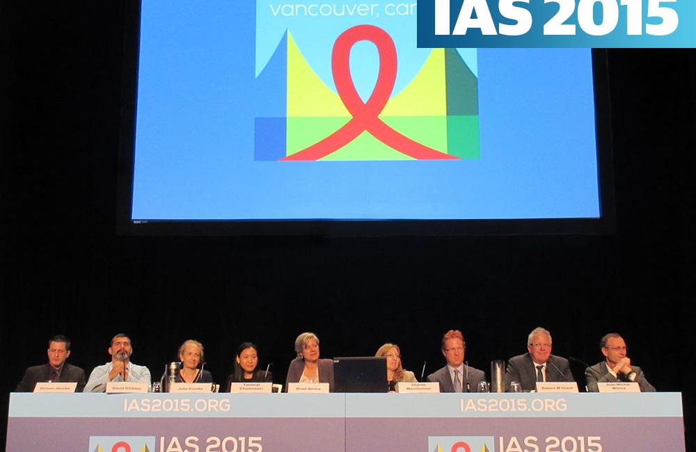 PrEP symposium panel at IAS 2015. Photo by Liz Highleyman, hivandhepatitis.com.