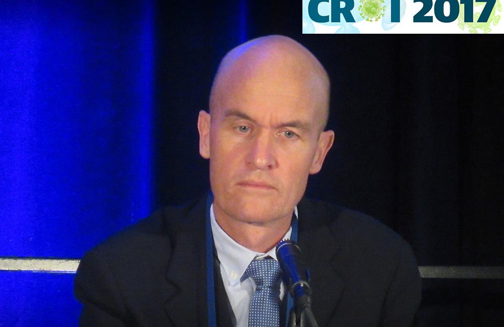 Graeme Meintjes at CROI 2017. Photo by Liz Highleyman, hivandhepatitis.com