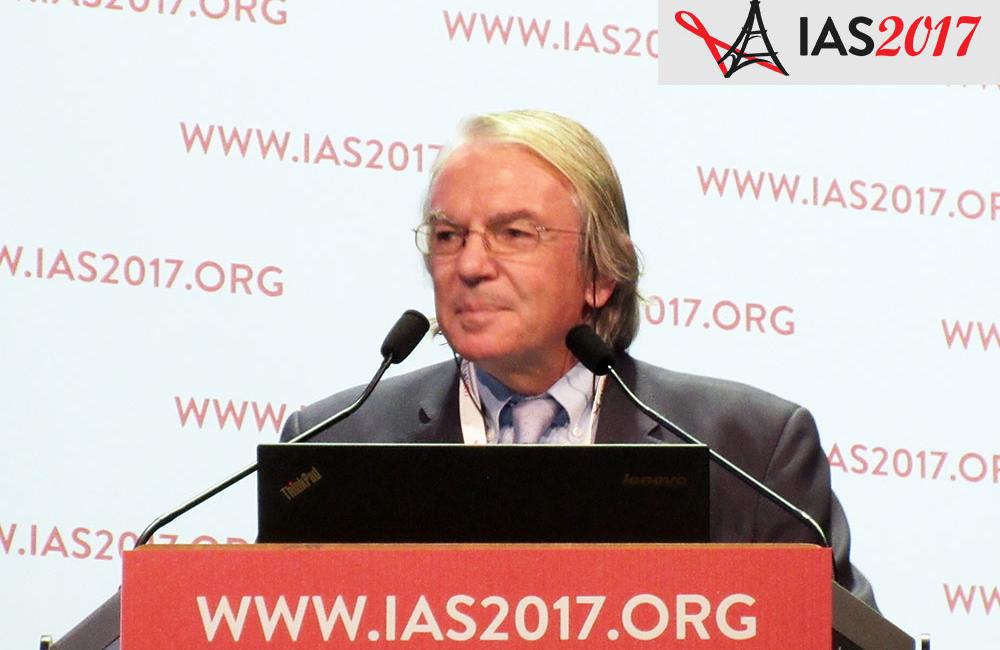 Jose Gatell at IAS 2017. Photo by Liz Highleyman, hivandhepatitis.com
