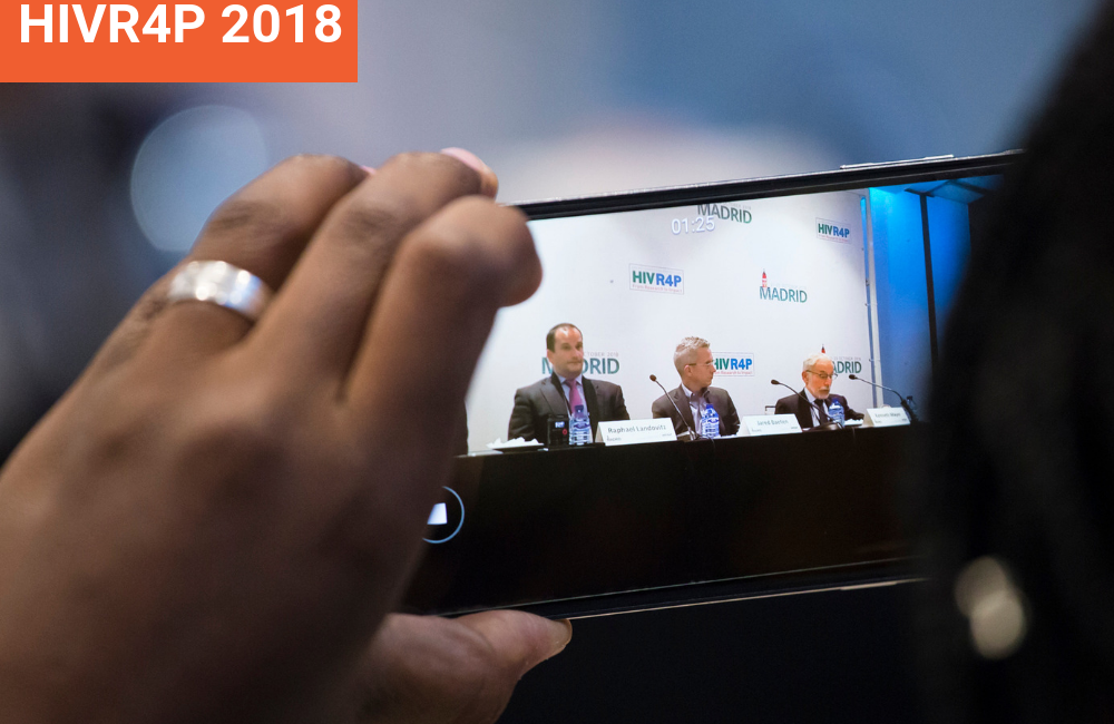 Raphael Landovitz, Jared Baeten and Ken Mayer at HIVR4P 2018. © HIVR4P/ Leon Gutierrez