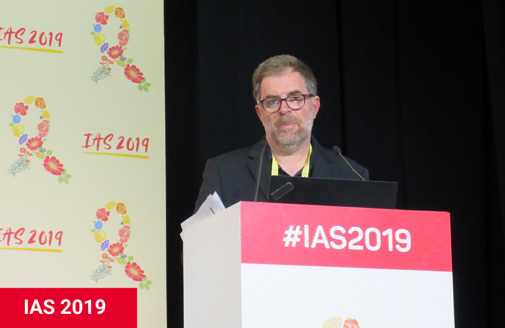 Roland Landman at IAS 2019. Photo by Liz HIghleyman.