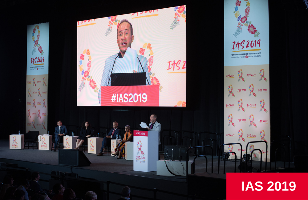 Carlos Cáceres at IAS 2019. Photo ©International AIDS Society