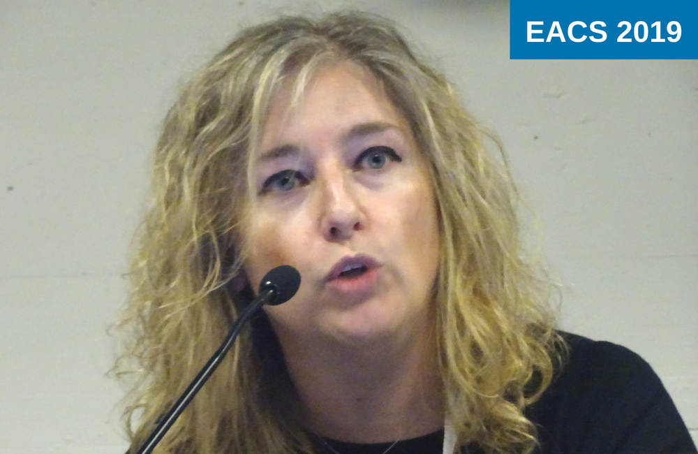 Catia Marzolini of the University Hospital of Basel at EACS 2019. Image: Gus Cairns