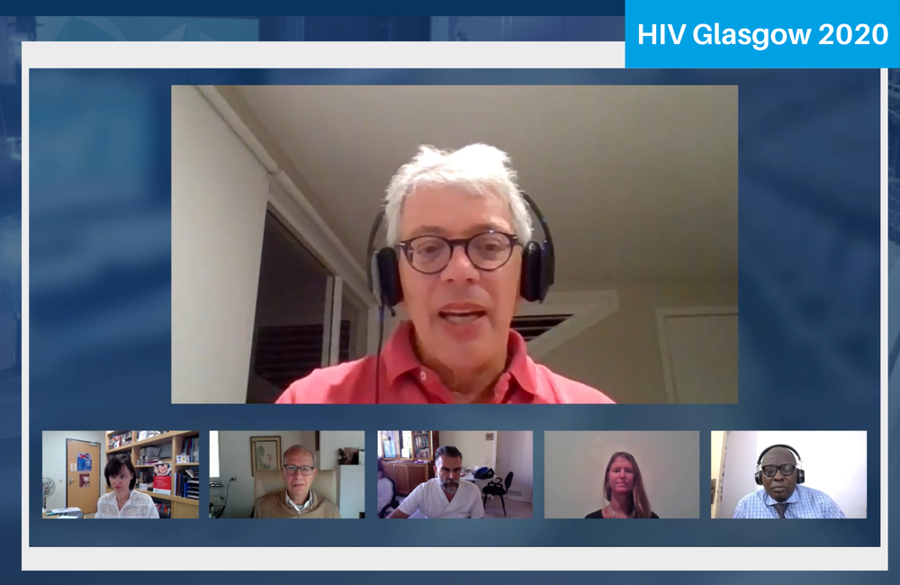 Professor Andrew Carr presenting to HIV Glasgow 2020.