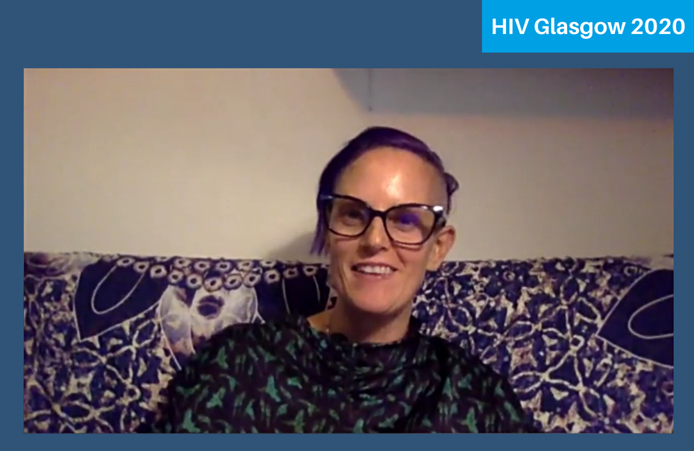 Professor Chloe Orkin presenting to HIV Glasgow 2020.