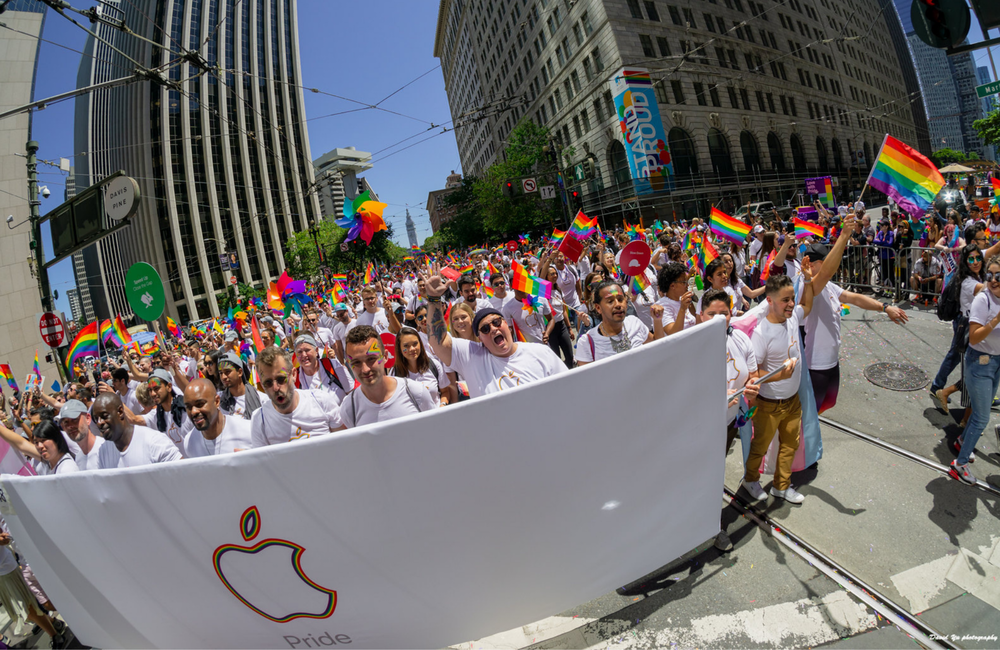 San Francisco Pride Parade 2018. David Yu. Creative Commons licence.