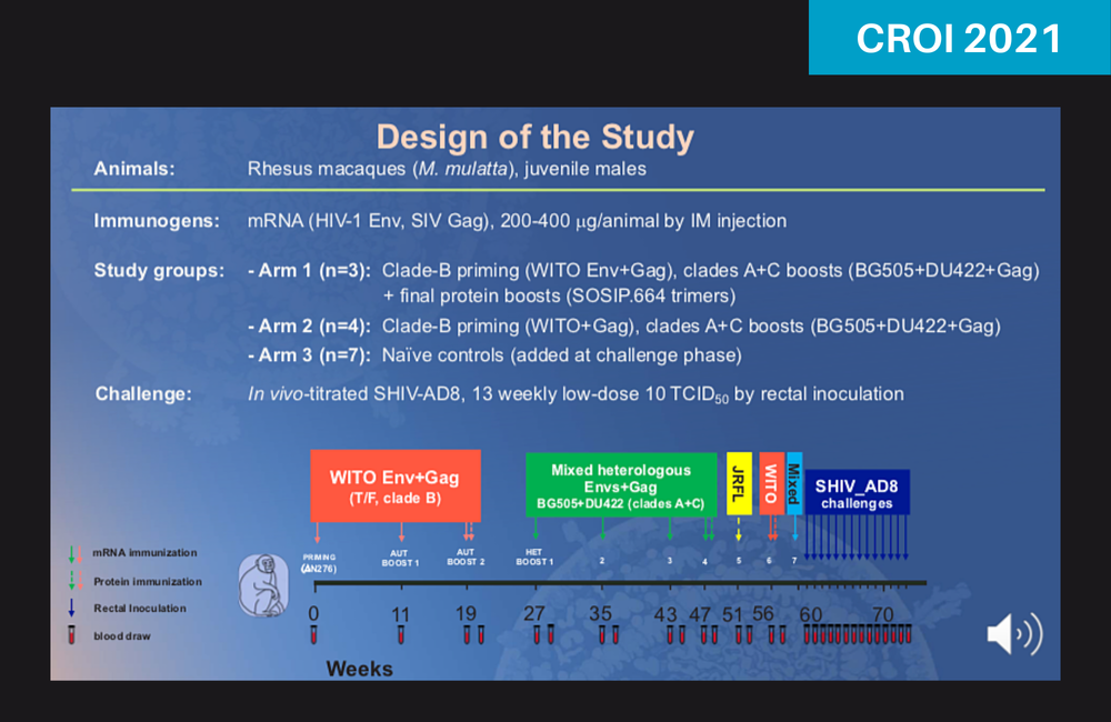 Slide from Dr Peng Zhang's presentation to CROI 2021.