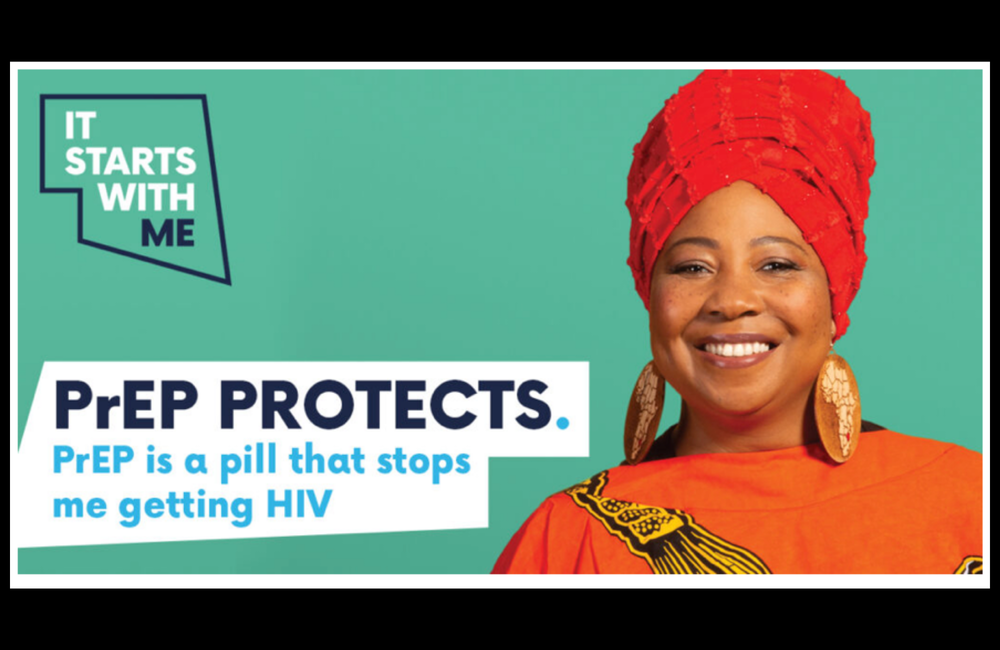 Front page of PrEP Protects campaign