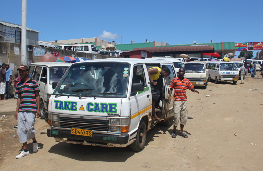 Transport in Eswatini. Image by Alex Robbins. Creative Commons licence.