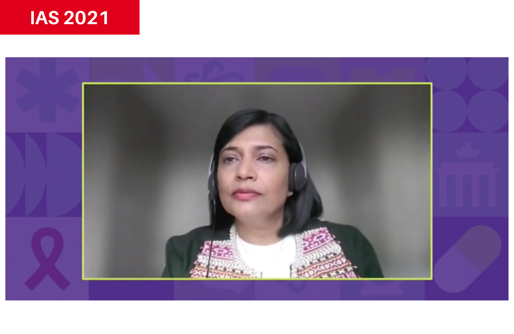 Dr Lulu Nair presenting to IAS 2021. Dr Lulu Nair presenting to IAS 2021.