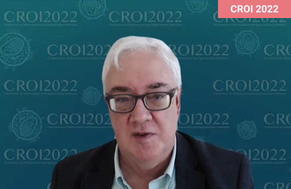 Professor Joel Palefsky at CROI 2022. Professor Joel Palefsky at CROI 2022.