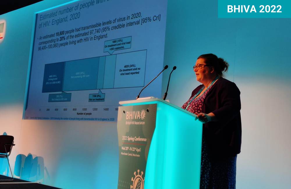 Dr Alison Brown at BHIVA 2022. Image by Roger Pebody.