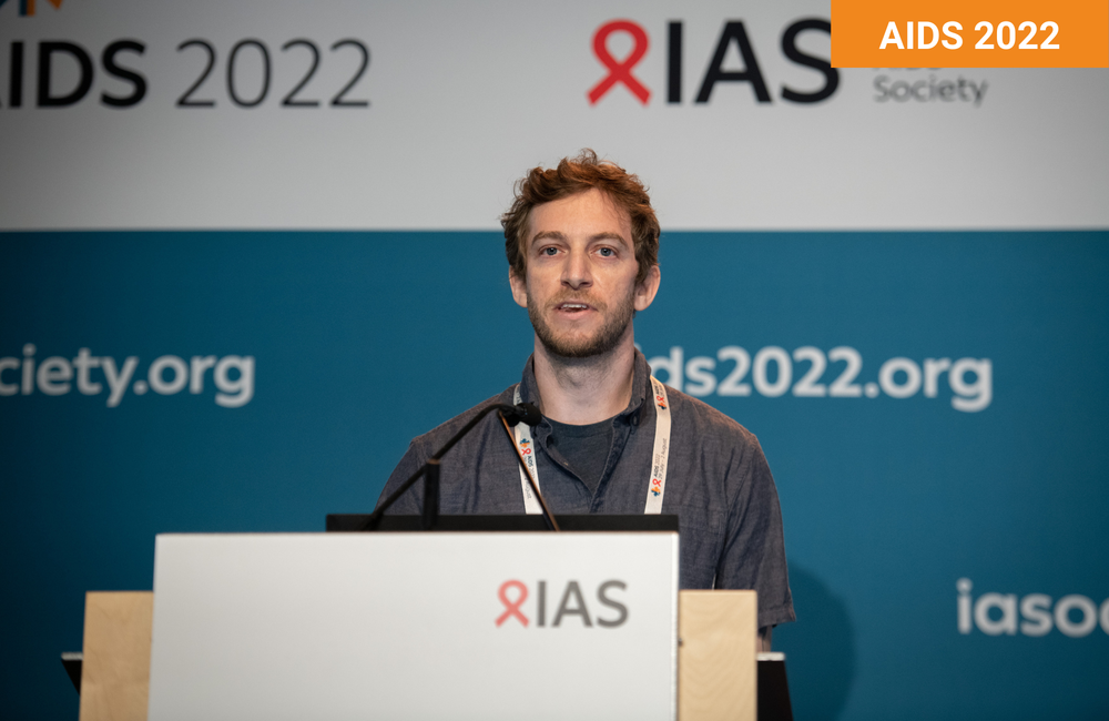 Dr Avi Kenny at AIDS 2022. Photo ©Steve Forrest/Workers’ Photos/IAS Dr Avi Kenny at AIDS 2022. Photo ©Steve Forrest/Workers’ Photos/IAS