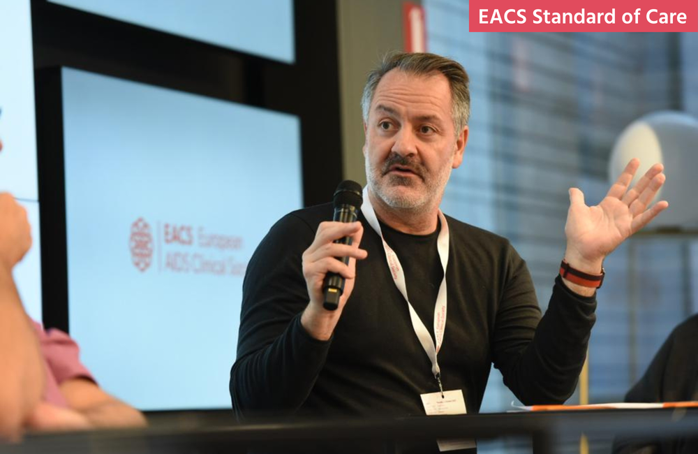 Teymur Noori at the EACS Standard of Care meeting. Photo by Bernard de Keyzer. Teymur Noori at the EACS Standard of Care meeting. Photo by Bernard de Keyzer.