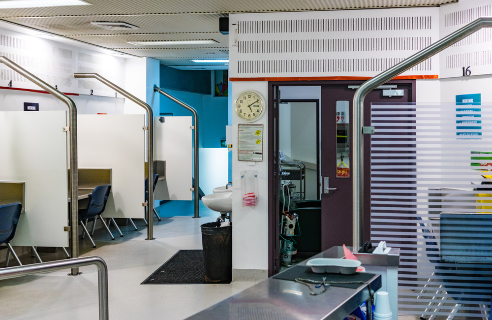 A medically supervised injection centre in Sydney, Australia. Image by Nigel Brunsdon / nigelbrunsdon.com