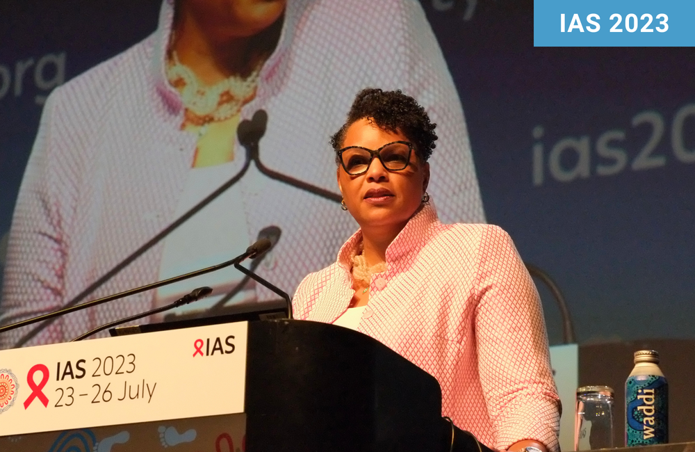 US Ambassador to Uganda Natalie Brown at IAS 2023. Photo by Roger Pebody.