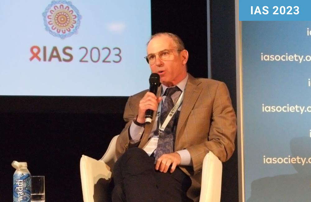 Professor Steven Grinspoon at IAS 2023. Photo by Roger Pebody. Professor Steven Grinspoon at IAS 2023.
