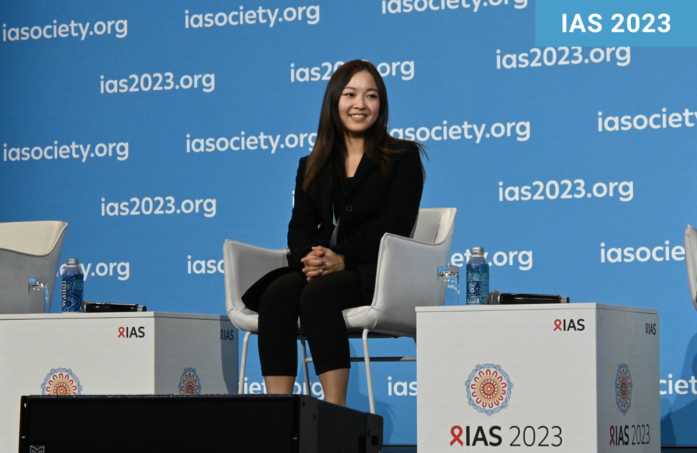 Warittha Tieosapjaroen at IAS 2023. Photo by Beau Newham. Warittha Tieosapjaroen at IAS 2023.