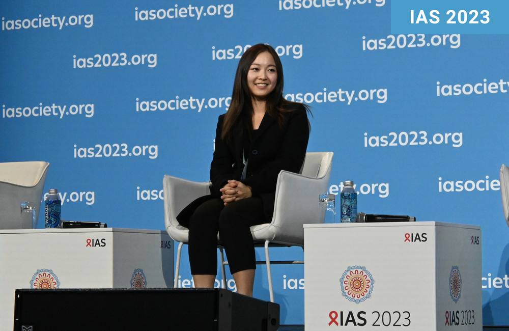 Warittha Tieosapjaroen at IAS 2023. 