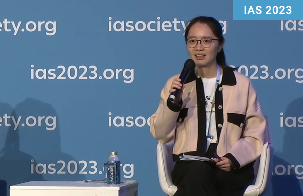 Dr Linxuan Wu at IAS 2023.