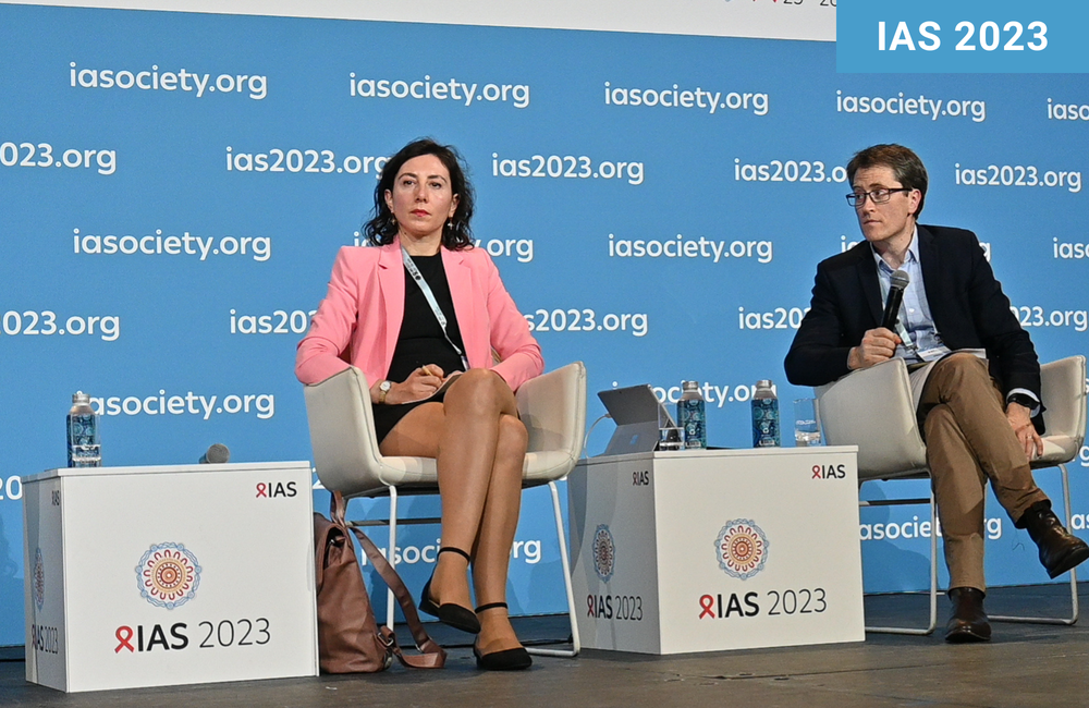 Ana Hoxha at IAS 2023. Photo by Beau Newham. Ana Hoxha at IAS 2023.