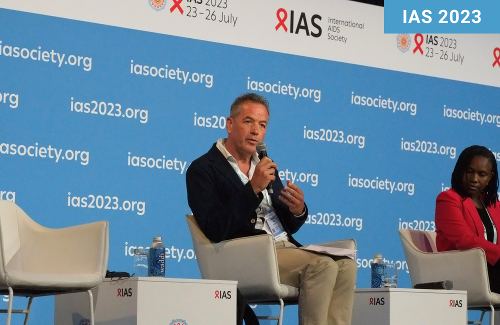 Dr Andrew Hill at IAS 2023. Photo by Roger Pebody.